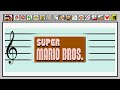 Super Mario Bros. Overworld - Mario Paint Composer