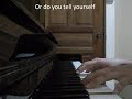 Carrie Underwood- Change (Piano Cover)