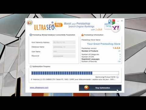 how to optimize prestashop