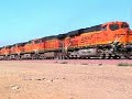 American Goods Trains Hauled By 5 To 10 Diesel Engines