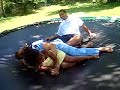 granma on the trampolin granma on the trampolin