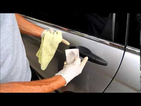 Magic Eraser Detailing: part 1 Removing fingernail marks on car doors.