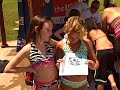 Look what these girls won from 99.5 The Wolf at Hawaiian Falls Firewheel!