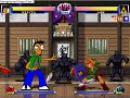 (after luigi and jade took care of those boxers jade had to go back to her hangout).

jade: well see you later luigi
luigi: bye bye (shook hands and went diffent ways).
(luigi saw a dojo in springfield and went in his team was there).
luigi: wow this is a new dojo they built
athena: yep good for a workout
(then a man falls from the sky)
???: hello team whooh
link: ummm who are you
pepito: the name is pepito and i want to join in 
rayman: wow a another person wants to join whooh
maria: you can join if you beat the test
pepito: ok then whats the test
motoko: to fight all of us
peptio: sound easy ok then
homer: alright then let fight
peter: yeah lets go
(with that pepito test started).

note: pepito is just a mugen chars that i like so why not have him on my team, he have very easy combo, and rude talk, young viewers be warned, i play as peptio here.

stage: ssvsp dojo
sound: paper mario koopa bros. battle part 2