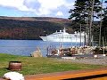 Cruise ship on the Bras D\