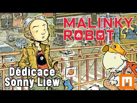 Dédicace Sonny Liew - Master Class - Malinky Robot