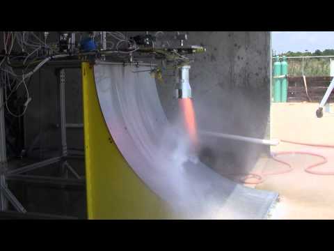 RCSP Peroxide Kerosene Thruster Test July 14 11