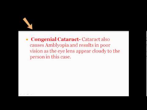 how to treat amblyopia