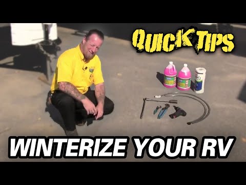 how to bleed air from rv water lines