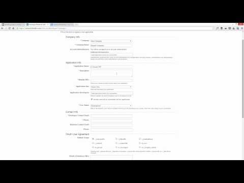 how to get linkedin api key
