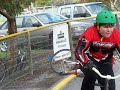 Nigel Greenhalgh Gets a close look at the fence!