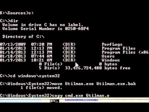 how to recover administrator password in windows server 2008 r2