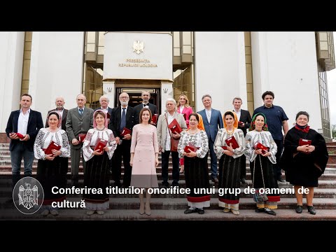 Președintele Maia Sandu: „Republica Moldova are artiști talentați și prolifici, adevărați ambasadori ai valorilor și tradițiilor noastre”