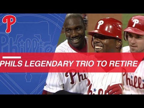 Video: Phils to honor careers of Howard, Rollins and Utley