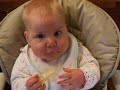 luna is given a lemon wedge