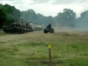 German tank driving during the War and Peace show 2008