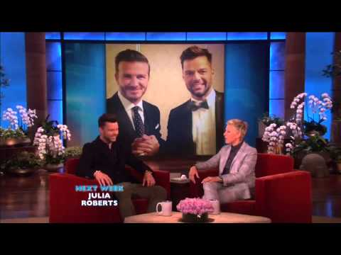 (INTERVIEW) Ricky Martin on The Ellen DeGeneres show – May 2, 2014 – HD.