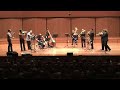 Gomalan Brass Quintet - La Sfida / The Fight (part 1/3)