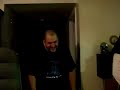 Rob getting shot on the ass twice with airsoft gun