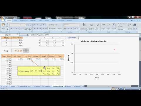 how to draw efficient frontier in matlab