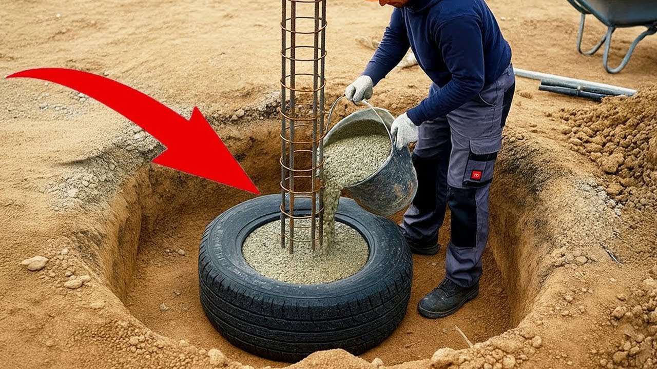 Almost no one knows this secret! 99 great recycling ideas from old tires, cement and PVC!