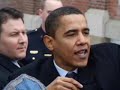 Obama greets voters in Lebanon, New Hampshire Obama greets voters in Lebanon, New Hampshire