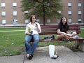 College Students acting Silly. College Students acting Silly.