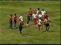 Referee hits player: then he must run for his life
