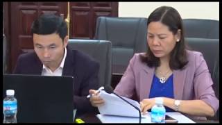 Giao ban công tác nội chính Quý 1 năm 2018