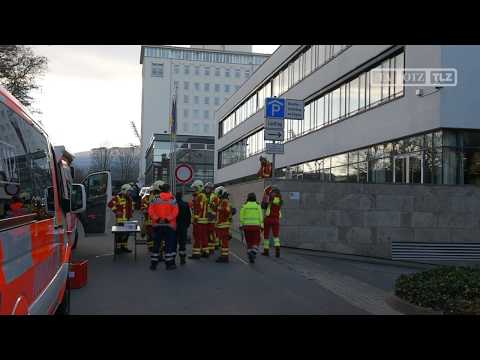 Bauerndemo und Polizeieinsatz am Thringer Landtag in E ...