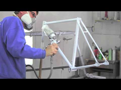 how to paint a bike