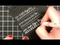White Gel Pen - Comparison & Review