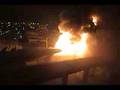 Oakland Bridge on Fire April 29 2007