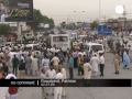 Bus attacked by a suicide bomber Pakistan