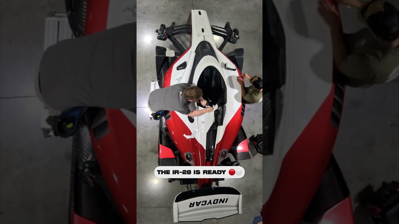 Love to see it all come together 😎 #indycar #racing