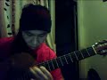 JimI Hendrix - medley des chansons de JIMI HENDRIX (guitare classique) fingerstyle