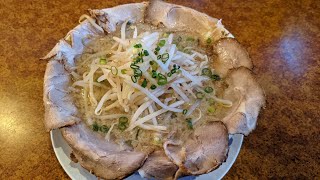 花びらちゃーしゅうめん いただく。 ラーメン 万人家 紫竹山店 さんにて。 #新潟市 #中央区 #ラーメン