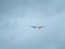 Skyservice 757-200 landing at aldergrove