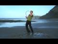 Snowflake Hooping at the Beach
