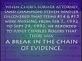 Junk Forensics in San Diego/Chapter 5 Chain of Evidence