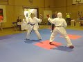 Shayma magdy demonstrating her Kumite skills Shayma magdy demonstrating her Kumite skills