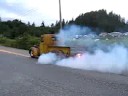 1937 Chevy pickup burnout