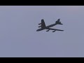 Giant B-52 model airplane flight