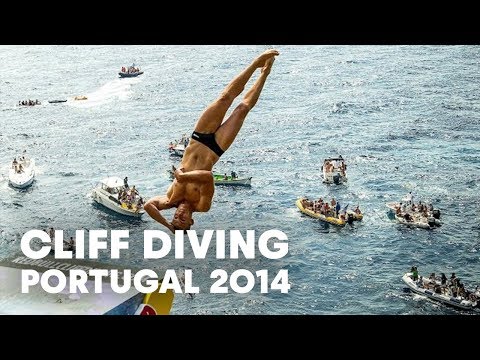 RED - Jump into more adventure HERE: http://win.gs/1aXUVRM The Red Bull Cliff Diving World Series went back to the basics with a return to the roots of cliff diving on the Azores archipelago. The...
