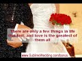 www.sublimewedding.com presents the new resource on everything you need to have an absolutely beautiful marriage day. from marriage vows to love songs to the wedding reception, wedding cake, honeymoon and budget, if everything is planned for, the day of your marriage can be perfect!