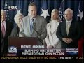 President George H.W. Bush endorses John McCain