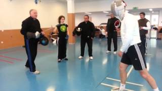 Setting up a counter parry or stop cut