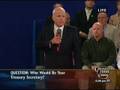 Town Hall Debate - Treasury Secretary: Who would you like...