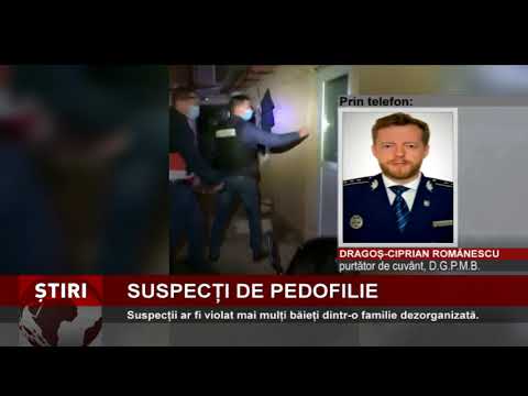 Trei suspecți de pedofilie, prinși de polițiști