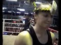 Laura stuns big opponent with liver strike KO in Patong